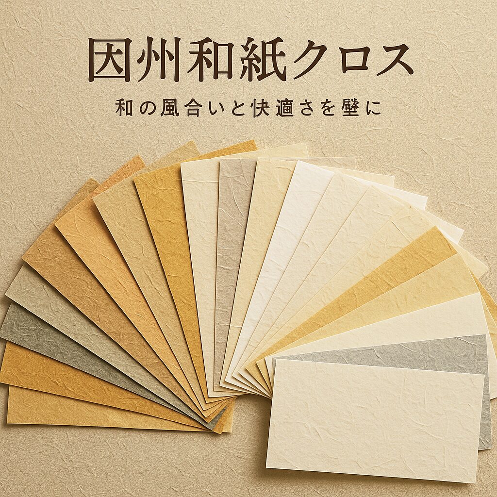 鳥取クロス貼り替え・因州和紙